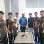 MF Taekwondo Siap Bertanding di Piala KONI Pusat, Suhardi Duka Beri Dukungan Penuh