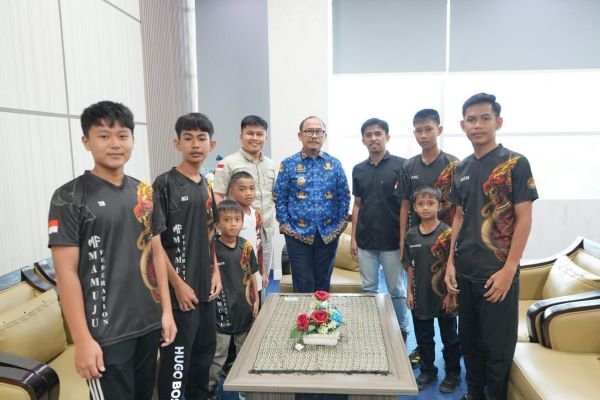 MF Taekwondo Siap Bertanding di Piala KONI Pusat, Suhardi Duka Beri Dukungan Penuh