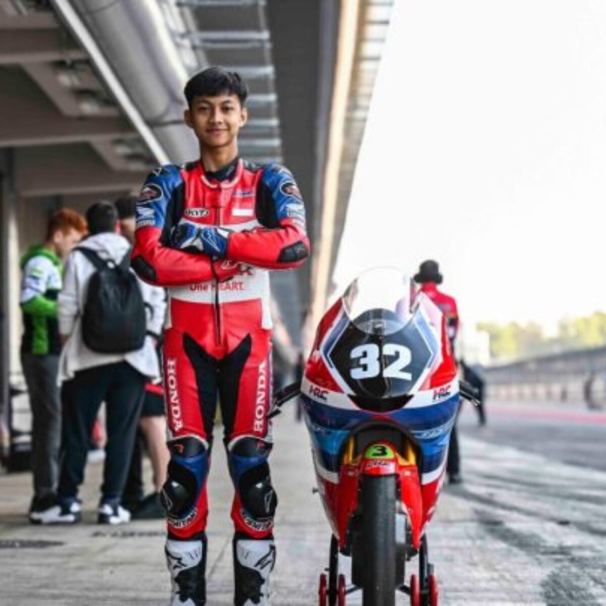 Pebalap Indonesia Ramadhipa Siap Tempur di Moto3 Junior World Championship 2026