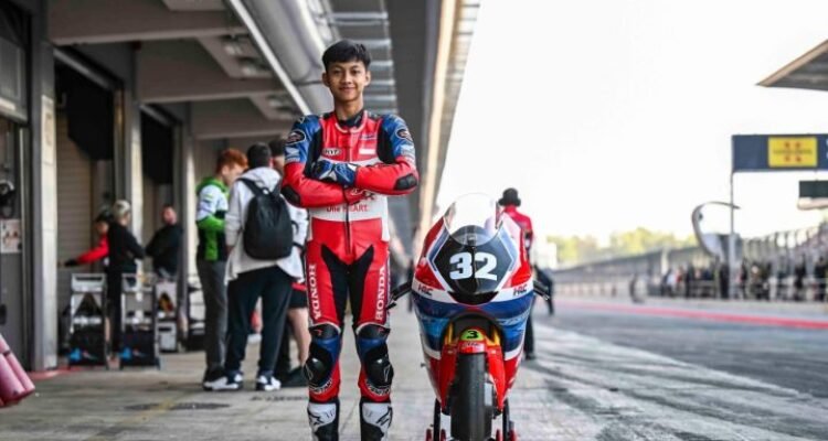 Pebalap Indonesia Ramadhipa Siap Tempur di Moto3 Junior World Championship 2026