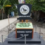 Tugu TMMD ke-128 Berdiri di Titik Nol Pembangunan Jeneponto: Simbol Abadi Kemanunggalan TNI dan Rakyat