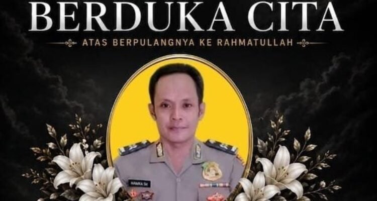 Aiptu Hamka Tawang Meninggal Usai Kecelakaan di Takalar