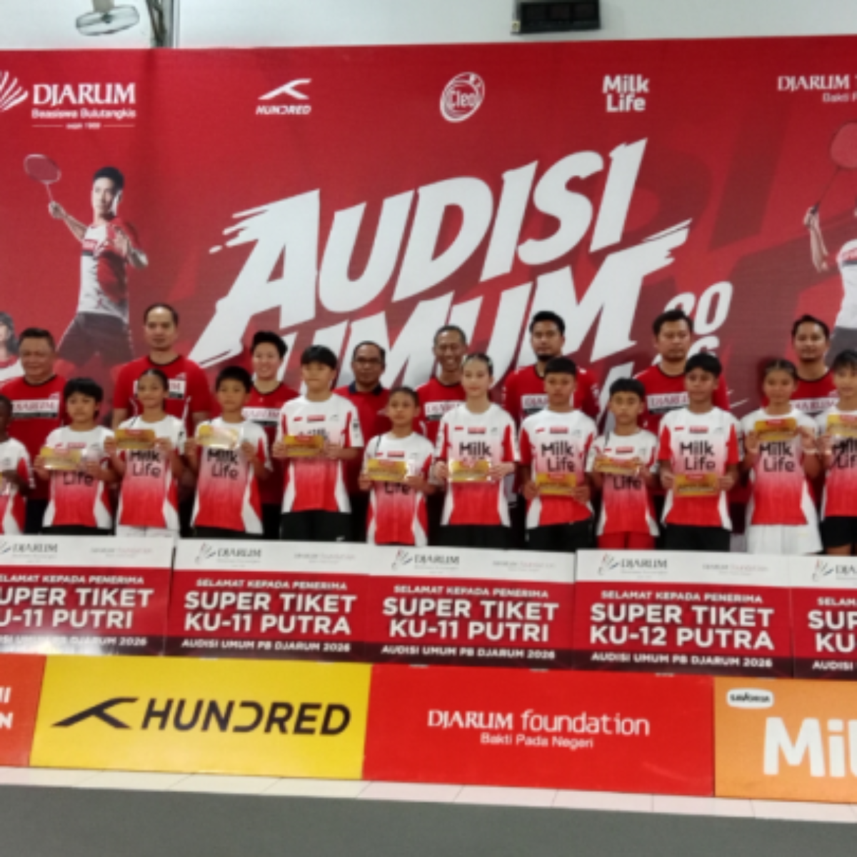 Audisi Umum PB Djarum 2026 di Makassar Berakhir, 16 Atlet Lolos ke Tahap Karantina