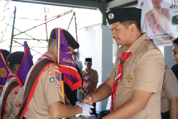 Bupati Bantaeng Lepas Kontingen Pramuka Menuju Jambore Nasional di Cibubur