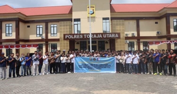 Cegah Driver Ugal-ugalan, Relawan SPPG Toraja Utara Dilatih Safety Riding