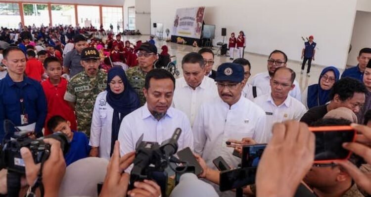 Gubernur Sulsel Dampingi Mensos Tinjau Sekolah Rakyat Terintegrasi Sudiang