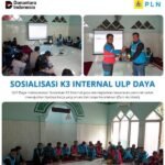 PLN ULP Daya Perkuat Budaya Aman Lewat Sosialisasi K3 Internal