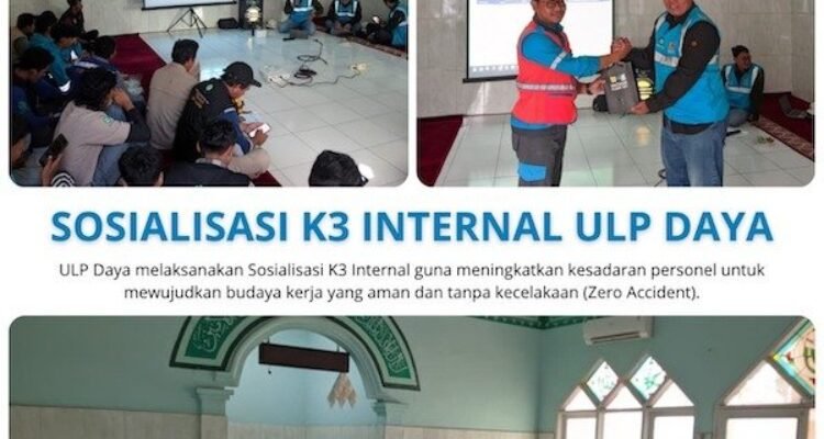 PLN ULP Daya Perkuat Budaya Aman Lewat Sosialisasi K3 Internal