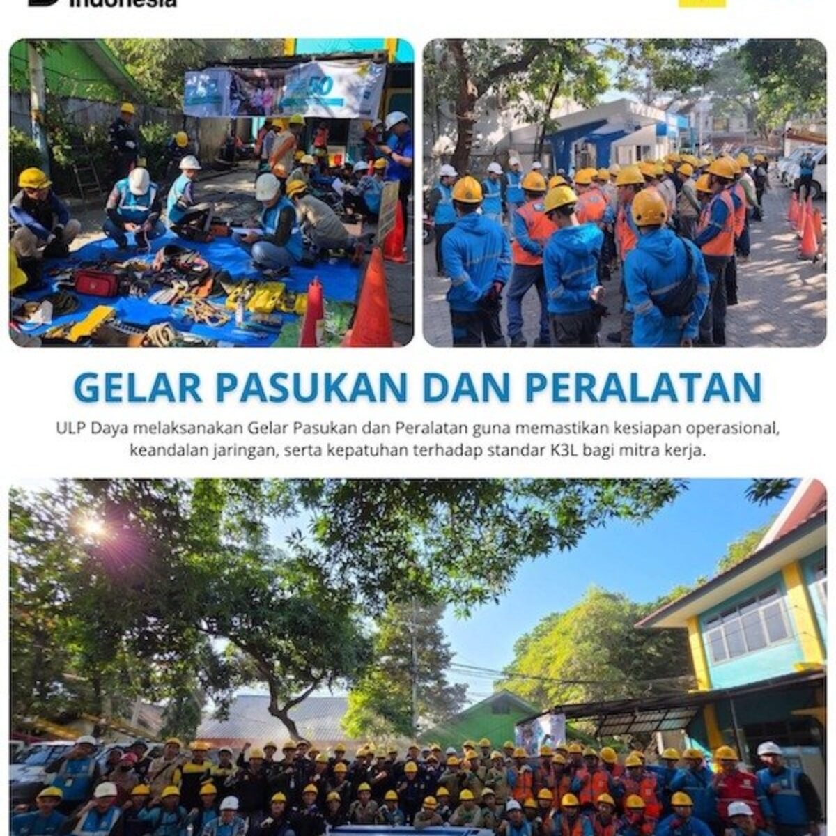 Sambut Kemerdekaan, PLN ULP Daya Gelar Pasukan Amankan Keandalan Listrik Sambut Kemerdekaan, PLN ULP Daya Gelar Pasukan Amankan Keandalan Listrik