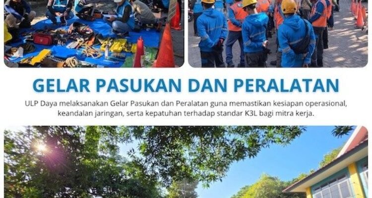 Sambut Kemerdekaan, PLN ULP Daya Gelar Pasukan Amankan Keandalan Listrik
