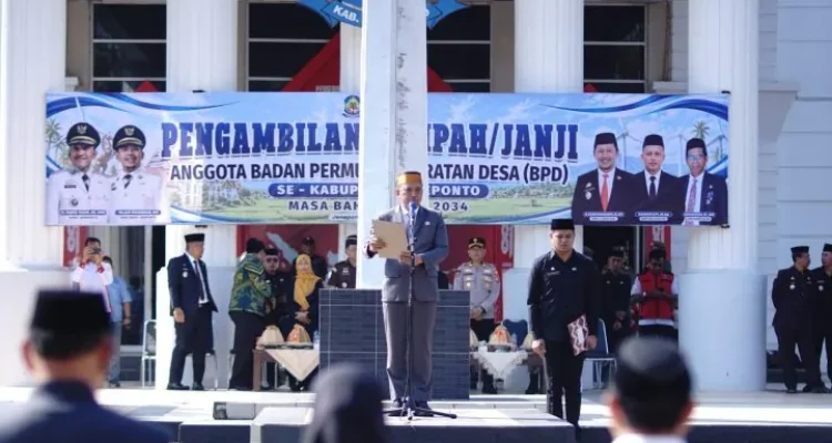 Bupati Jeneponto Lantik Anggota BPD Masa Bakti 2026-2034