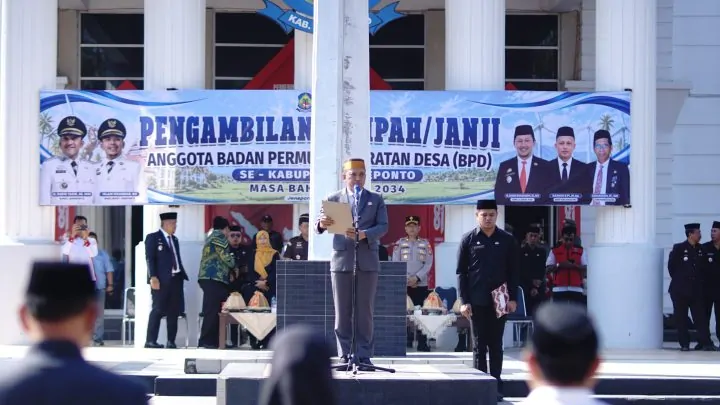 Bupati Jeneponto Lantik Anggota BPD Masa Bakti 2026-2034 Bupati Jeneponto Lantik Anggota BPD Masa Bakti 2026-2034
