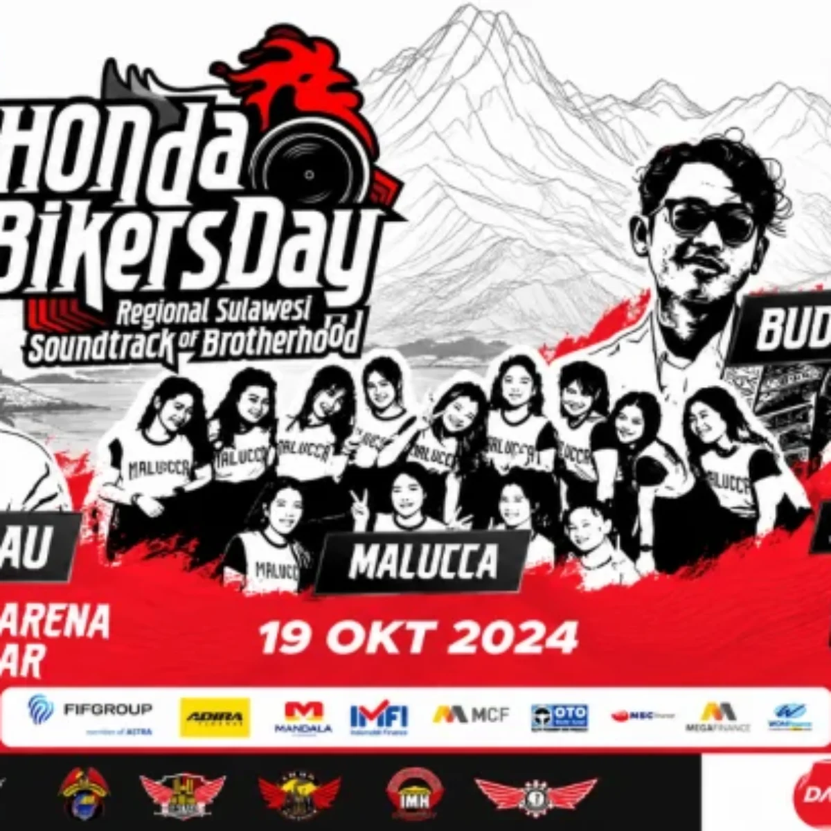 Honda Bikers Day 2026 di Akkarena Makassar, Ada 1000 Vario Evo Invasion hingga Doorprize Honda Genio