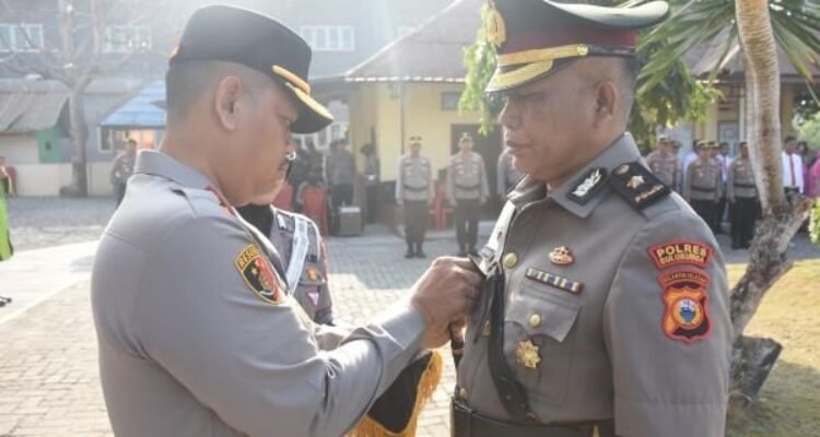 Kapolres Bulukumba Lantik Kompol Haedar Muis sebagai Kapolsek Gantarang