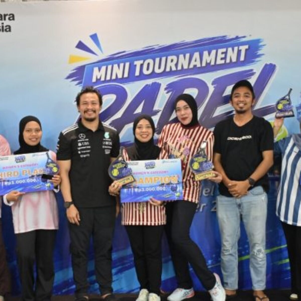 Pelindo Group Makassar Gelar Mini Tournament Padel Sambut Pelindo Day