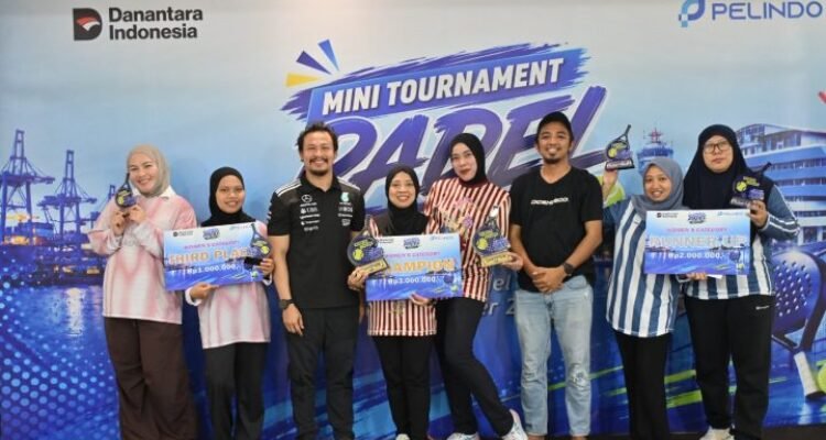 Pelindo Group Makassar Gelar Mini Tournament Padel Sambut Pelindo Day