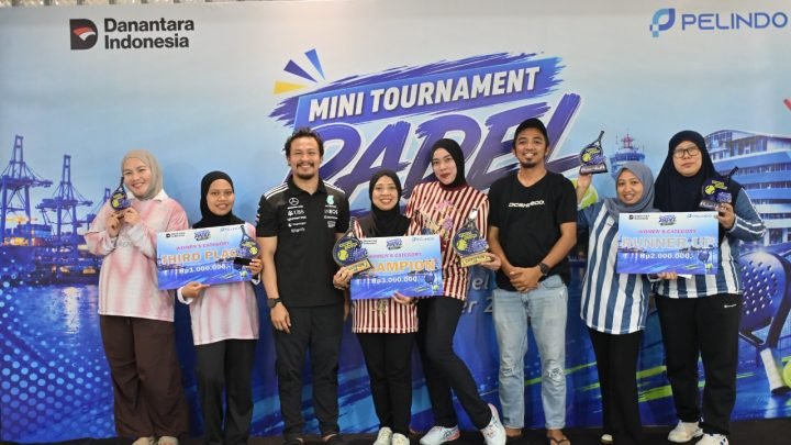 Pelindo Group Makassar Gelar Mini Tournament Padel Sambut Pelindo Day