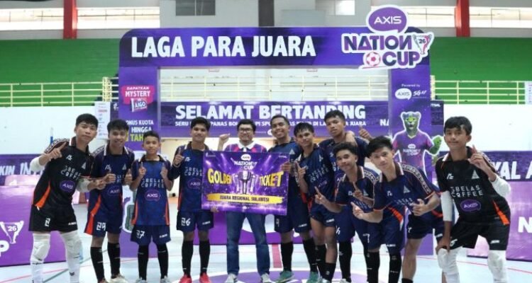 SMAN 2 Raha Kendari Juara Regional AXIS Nation Cup 2026 Sulawesi Wakili Pulau ke Nasional