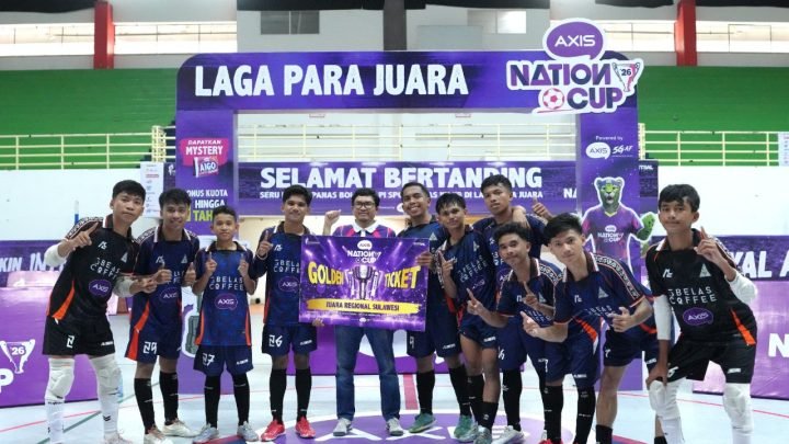 SMAN 2 Raha Kendari Juara Regional AXIS Nation Cup 2026 Sulawesi Wakili Pulau ke Nasional