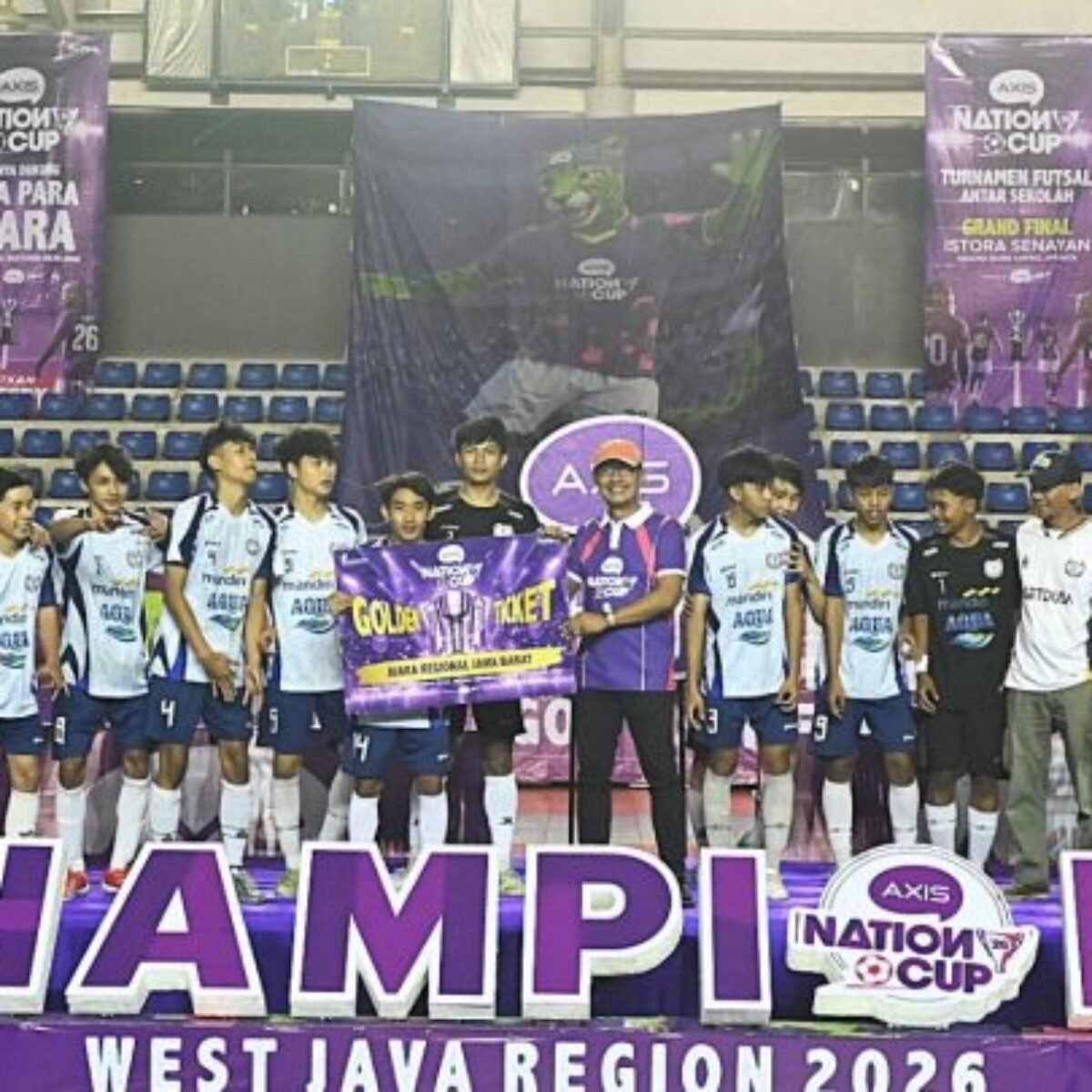 SMAN 21 Bandung Juara Final Regional AXIS Nation Cup 2026 West Java SMAN 21 Bandung Juara Final Regional AXIS Nation Cup 2026 West Java
