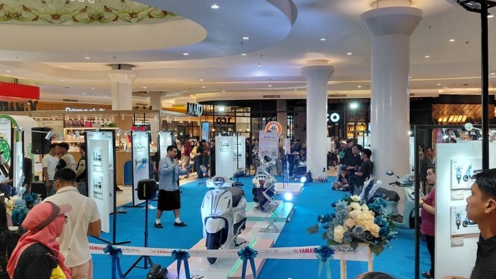Yamaha Gelar Pameran Seni Grand Filano Hybrid di TSM Makassar Selama 14 Hari