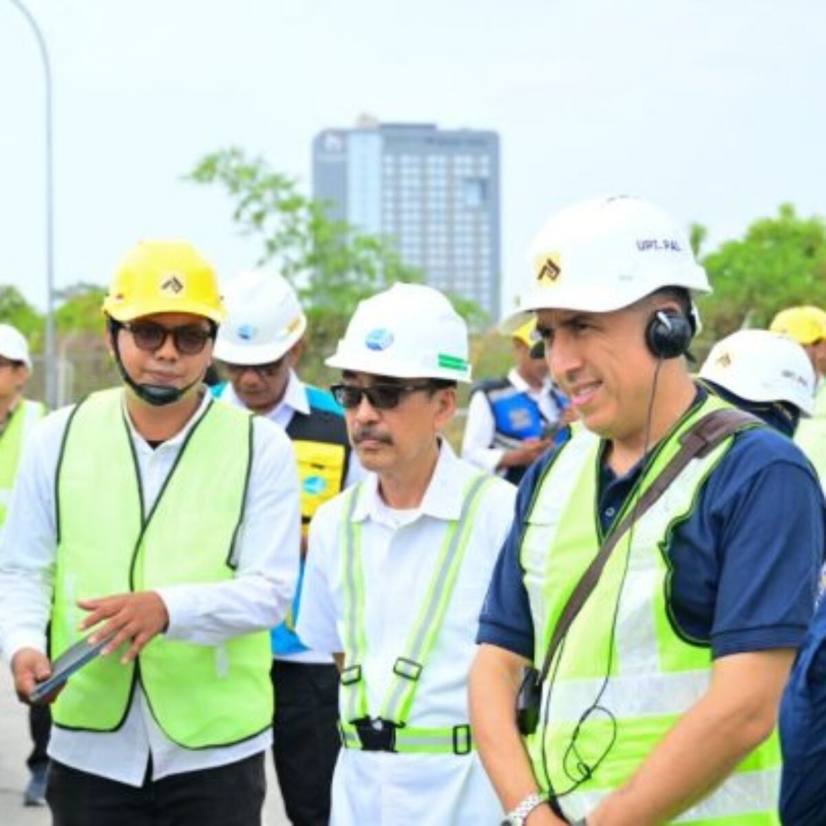 Andi Syahrum Tinjau Fasilitas Pengolahan Air Limbah dalam ADB Press Tour