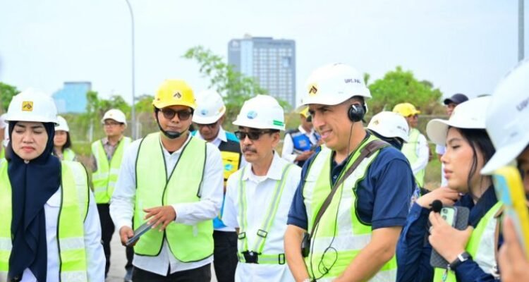 Andi Syahrum Tinjau Fasilitas Pengolahan Air Limbah dalam ADB Press Tour