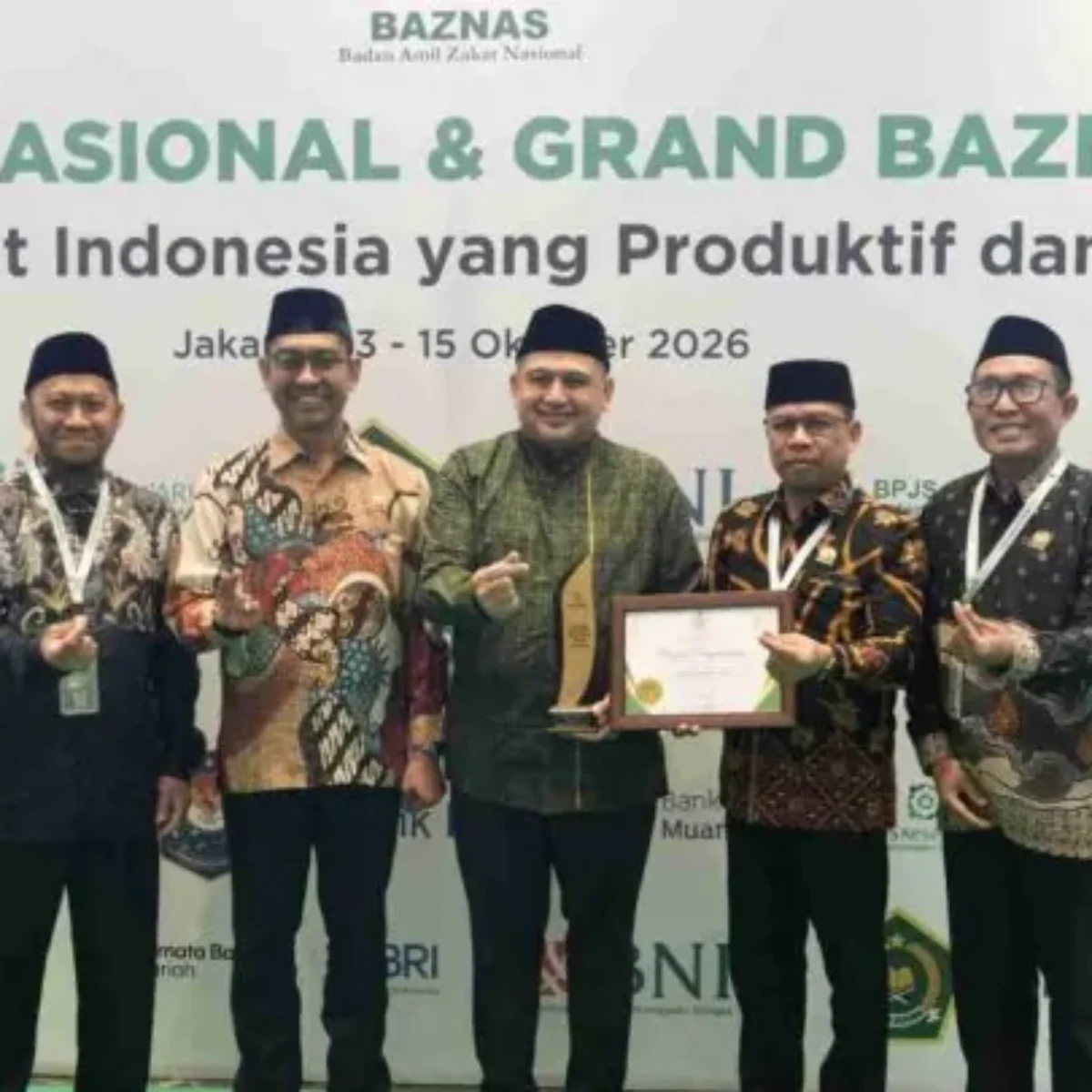 Appi Raih Penghargaan Nasional atas Komitmen Pengelolaan Zakat