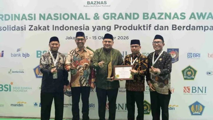 Appi Raih Penghargaan Nasional atas Komitmen Pengelolaan Zakat