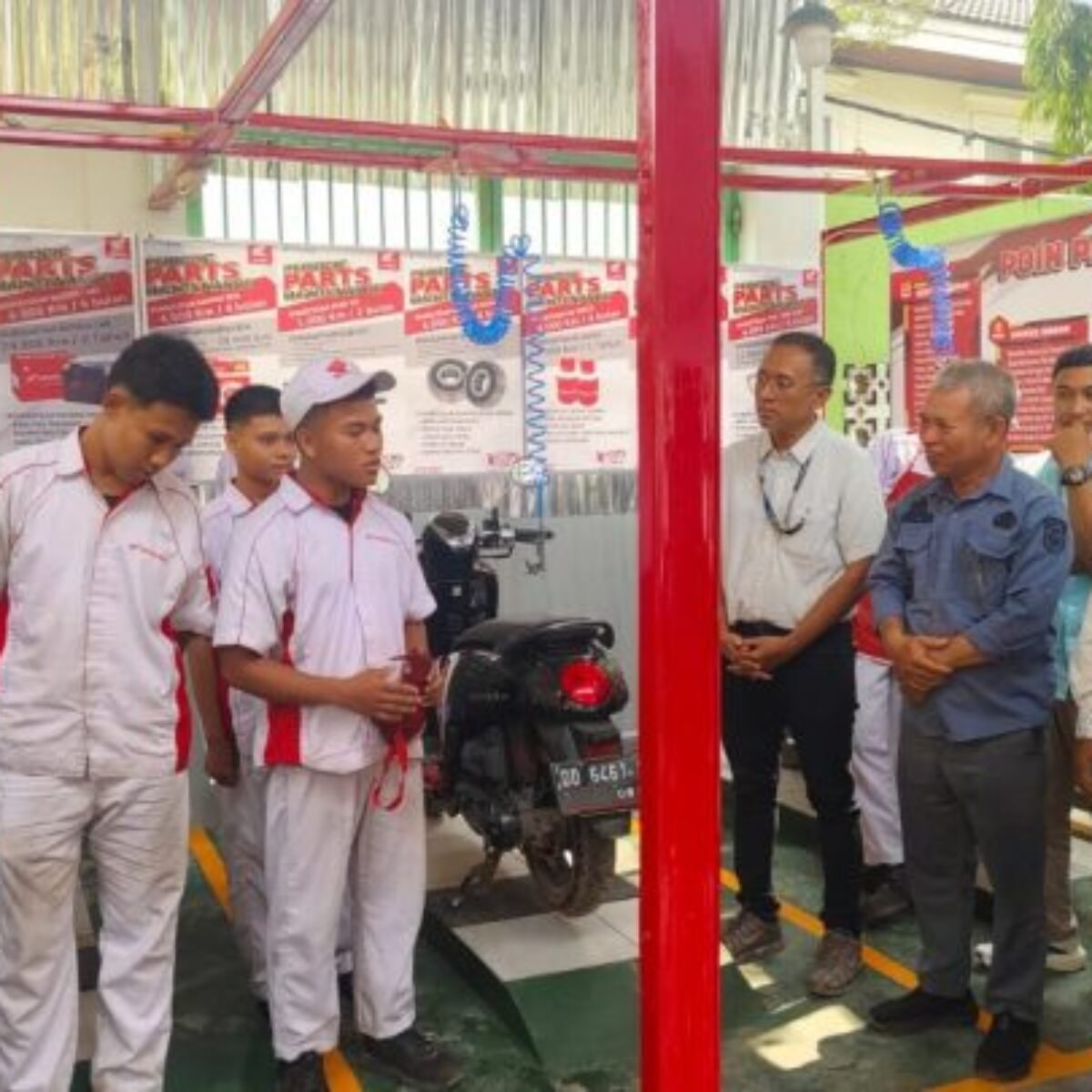 Asmo Sulsel Buka Service Point Astra Motor School di Makassar