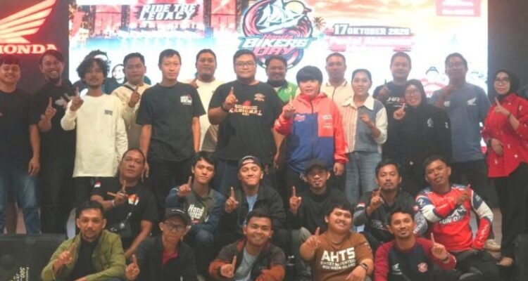 Asmo Sulsel Gelar Gas ke HBD Perkuat Kebersamaan Komunitas Honda Makassar