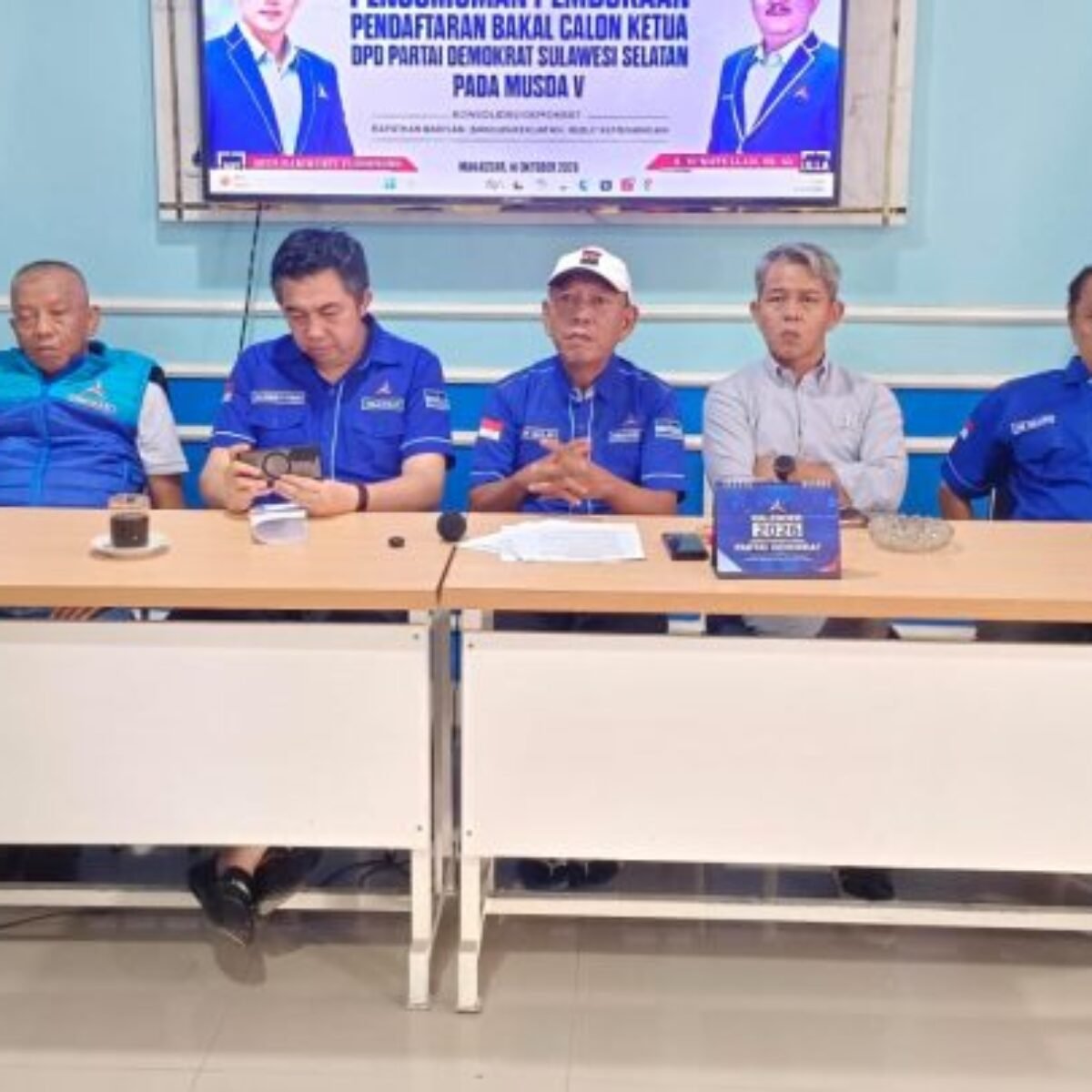 Berebut Kursi Ketua Demokrat Sulsel, Kandidat Wajib Kantongi 7 Dukungan