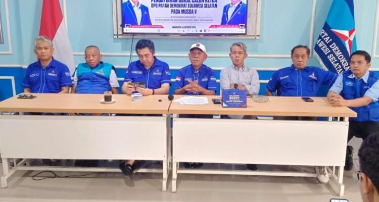 Berebut Kursi Ketua Demokrat Sulsel, Kandidat Wajib Kantongi 7 Dukungan