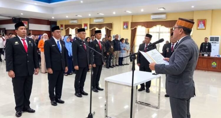 Bupati Jeneponto Melantik Empat Pejabat Pimpinan Tinggi Pratama