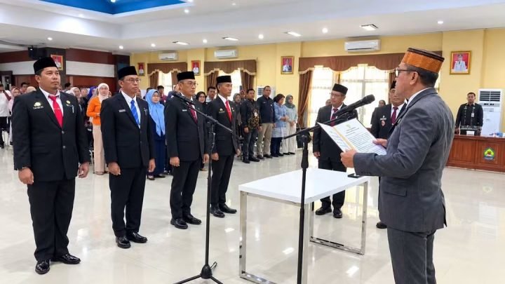 Bupati Jeneponto Melantik Empat Pejabat Pimpinan Tinggi Pratama