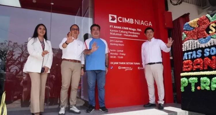 CIMB Niaga Buka Cabang Baru di Sudiang, Layani Nasabah Hingga Maros-Parepare