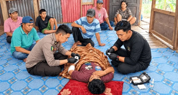 Dari Pelosok Buludoang, Polres Jeneponto Hadir Melayani Anak Yatim Piatu Si Pengembala Kerbau