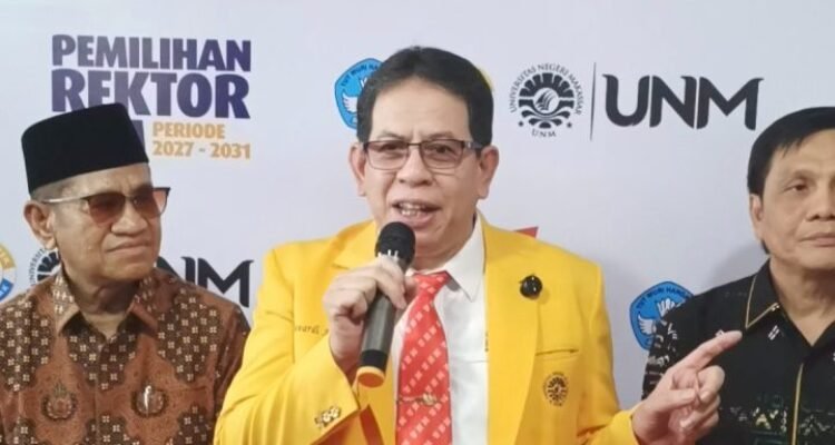 Dekan FMIPA Prof. Suwardi Annas Mendaftarkan Diri Kalon Rektor UNM Periode 2027-2031 dengan Dukungan PWNU Sulsel