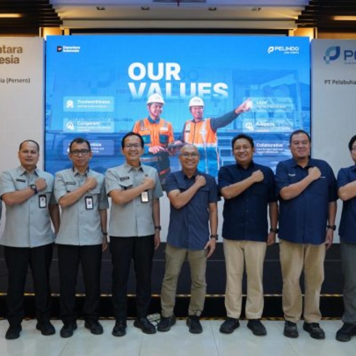 Dewan Pertahanan Nasional Audiensi ke PT Pelindo Jasa Maritim