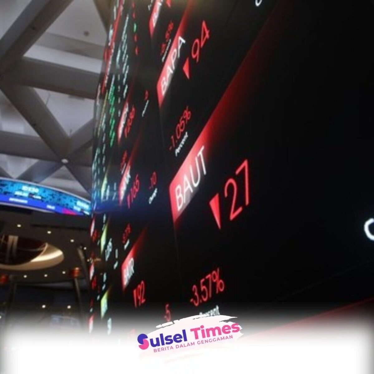IHSG Ditutup Melemah 1,29% ke Level 5.032, Tekanan Jual Mendominasi