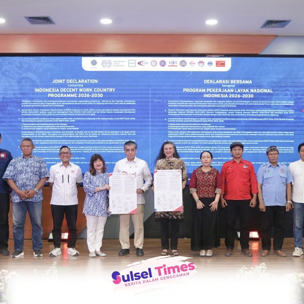 Indonesia and ILO Launch Decent Work Program 2026–2030