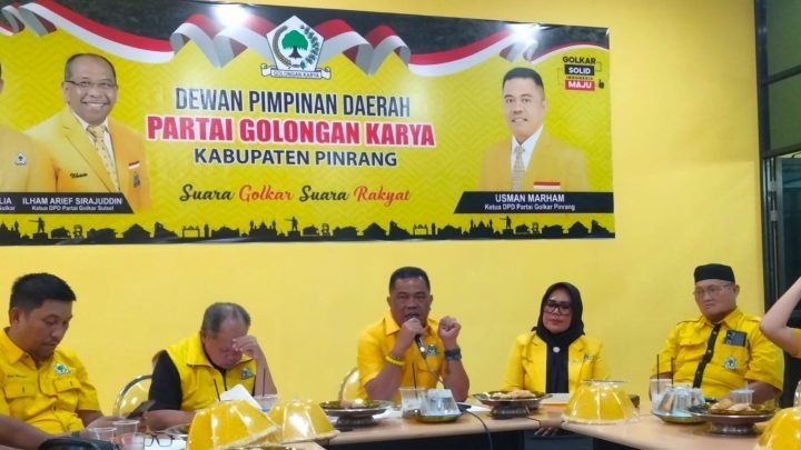 Jelang Musda Golkar Pinrang, Usman Marham Dorong Regenerasi: Saatnya Menyiapkan Pemimpin Baru