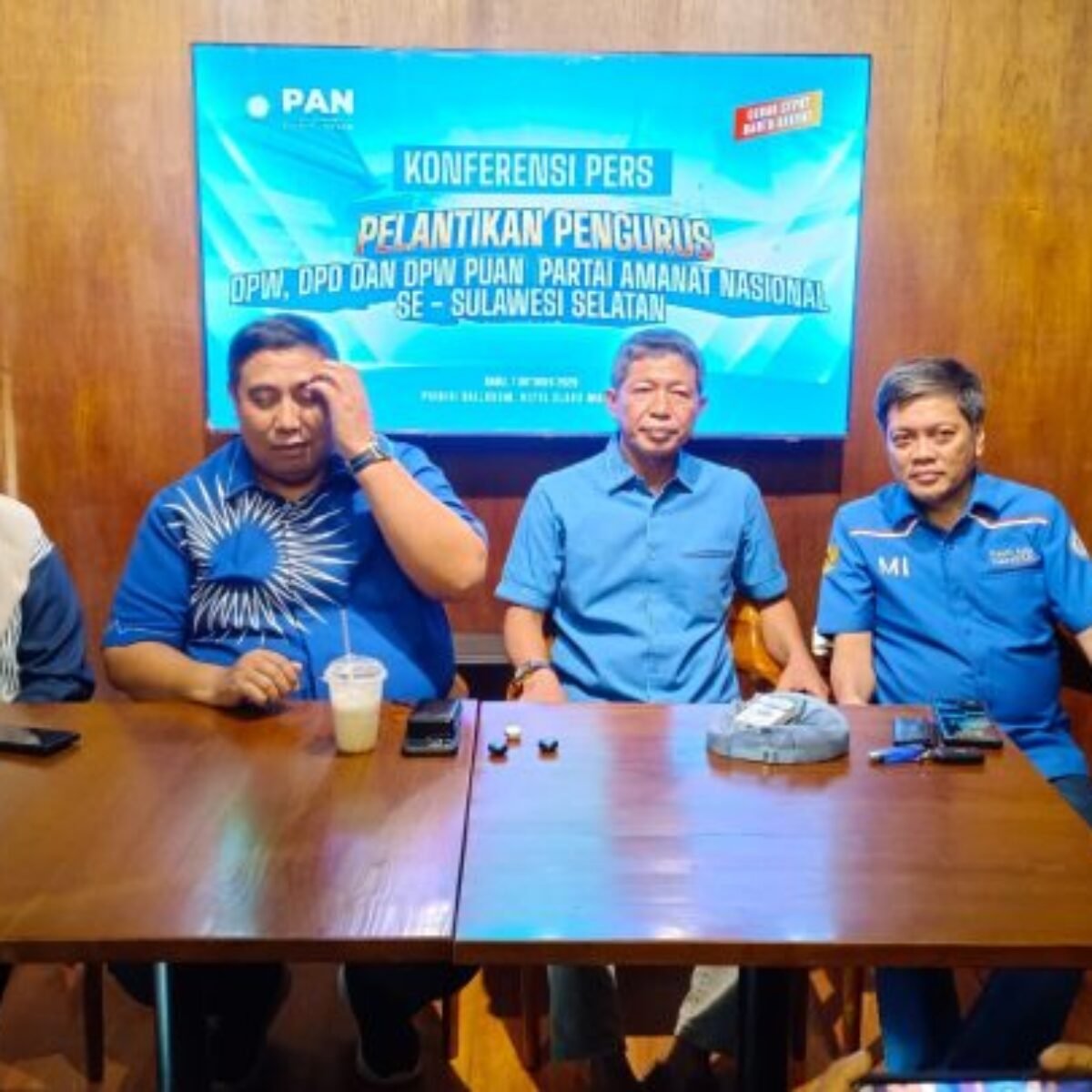 Kahfi Kembali Nahkodai PAN Sulsel, Bidik Tiga Besar di Pemilu Mendatang
