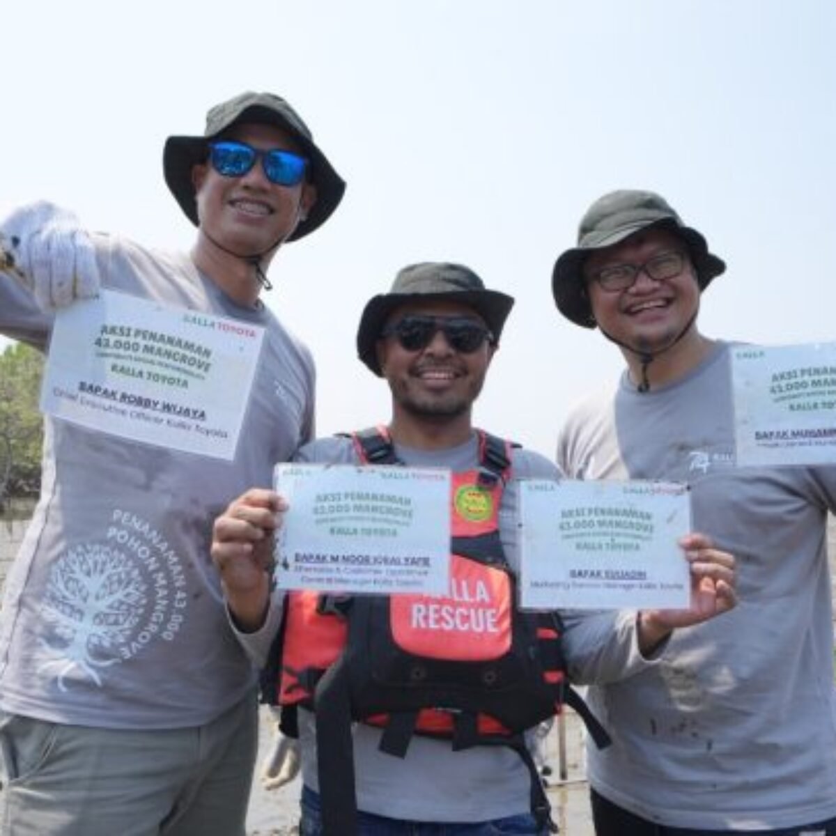 Kalla Toyota Tanam 43.000 Mangrove di Pangkep, Perkuat Ekosistem Pesisir