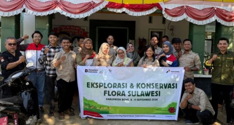 Kolaborasi Pertamina dan UPT Kebun Raya Pucak dalam Eksplorasi Keanekaragaman Flora Sulawesi
