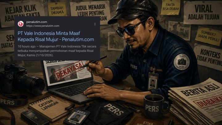 Kopling Sulsel Menyatakan PenaLutim Dugaan Rekayasa Berita Permohonan Maaf PT Vale