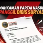 Mahkamah Partai NasDem Memanggil Didis Suryadi Menghadapi Sidang Sengketa Pergantian Pimpinan
