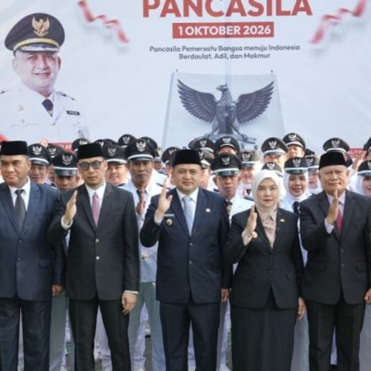 Munafri-Aliyah Hadiri Upacara Hari Kesaktian Pancasila 2026