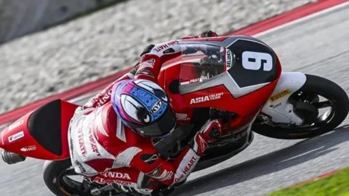 Pebalap AHRT Veda Ega Pratama Ukir Sejarah Raih Pole Position Moto3 Australia 2026
