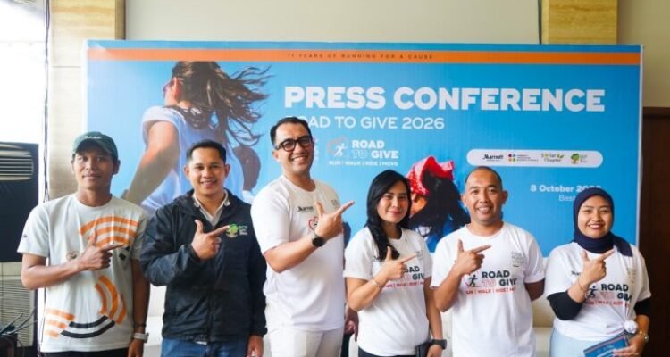 Road to Give 2026 di Makassar Targetkan 1.000 Pelari, Bawa Misi Sosial untuk NTT dan Maros